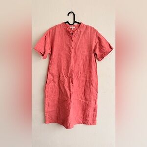 Eileen Fisher Women's Coral Mini Dress